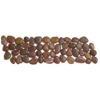 Picture of Bati Orient - Pebbles Polished Border Brown
