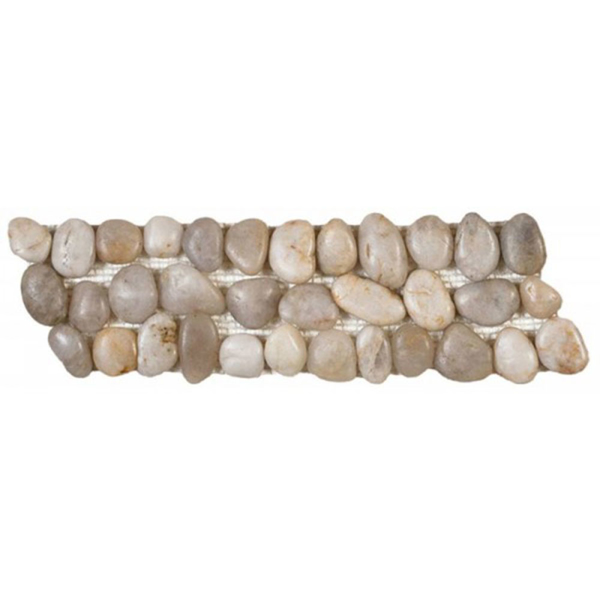Picture of Bati Orient - Pebbles Polished Border White
