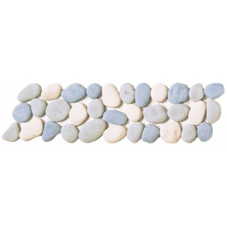 Picture of Bati Orient - Pebbles Reconstituted Border Mix Turquoise