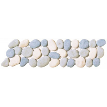 Picture of Bati Orient - Pebbles Reconstituted Border Mix Turquoise