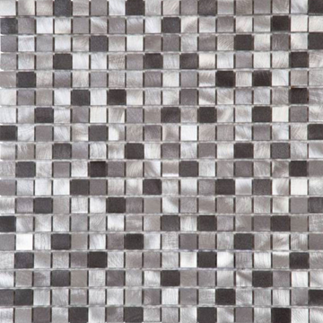Picture of Bati Orient - Metal Art Mosaics Brushed Aluminum Grey