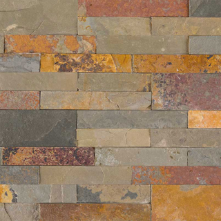 Picture of MS International - Stacked Stone Peel and Stick Mosaic Gold Rush