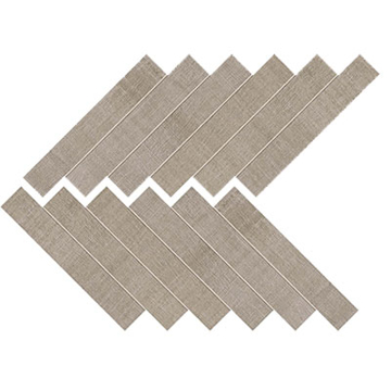 Picture of Atlas Concorde - Jute Herringbone Mosaic Deep Fog