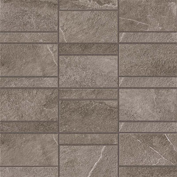 Picture of Atlas Concorde - Ridge Row Mosaic Anthracite
