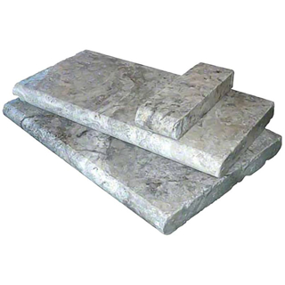 Picture of MS International - Pool Copings 12 x 24 Silver Travertine