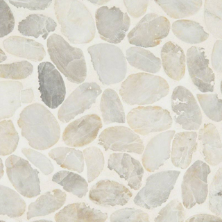 Picture of MS International - Rio Lago Pebble Mosaics 12 X 12 Tumbled Dorado Pebble