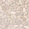 Picture of MS International - Rio Lago Pebble Mosaics 12 X 12 Tumbled Sliced Pebble Earth