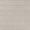 Picture of MS International - Highland Park Mosaic 2 x 6 Portico Pearl