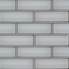 Picture of MS International - Glass Mosaic 2 x 6 Ice Beveled