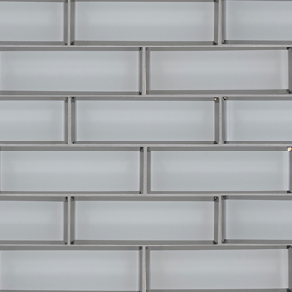 Picture of MS International - Glass Mosaic 2 x 6 Ice Beveled