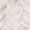 Picture of MS International - Marble Mosaic Chevron Palisandro