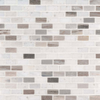 Picture of MS International - Marble Mosaics Other Polished Palisandro Mini Brick