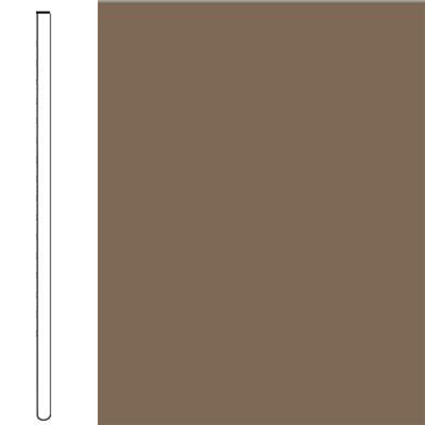 Picture of Flexco - Base 2000 Wall Base 2 1/2 Straight Milk Chocolate