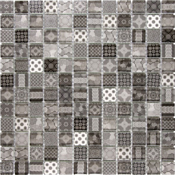 Picture of Bati Orient - Glass Classic Decor Grey Black