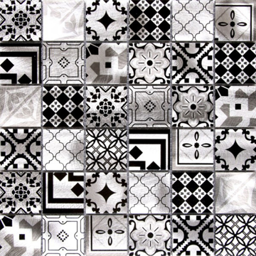 Picture of Bati Orient - Metal Art Patchwork Design Black Mix