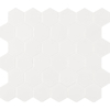 Picture of MS International - Retro Mosaic Glossy Bianco Hexagon