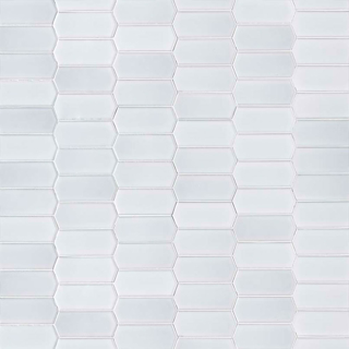 Picture of MS International - Retro Mosaic Glossy Bianco Picket