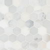 Picture of MS International - Marble Mosaics Hexagon 2 x 2 Honed Arabescato Carrara