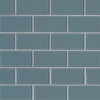 Picture of MS International - Glass Mosaic 2 x 4 Harbor Gray