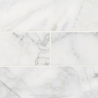 Picture of MS International - Marble 4 x 12 Honed Calacatta Cressa