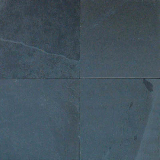 Picture of MS International - Slate and Quartzite 12 x 12 Honed Montauk Black Slate