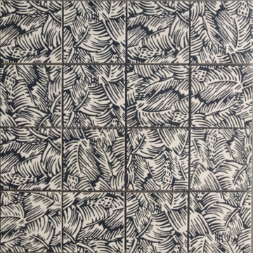 Picture of Bati Orient - Palm Tree Ceramic Black & White