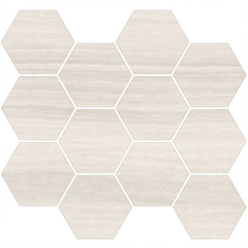 Picture of Eleganza Tiles - Coastline Moderne Mosaic Hexagon Carmel