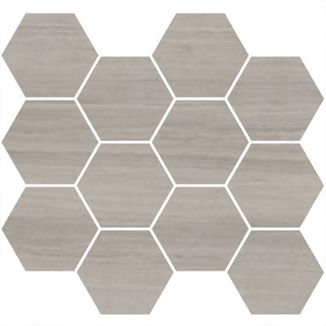 Picture of Eleganza Tiles - Coastline Moderne Mosaic Hexagon Monterey