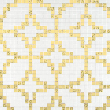 Picture of Bisazza Mosaico - Decori 20 - Etoiles Oro Giallo