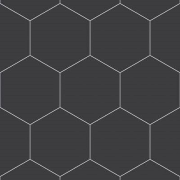 Picture of Bisazza Mosaico - Cementiles Full Colors Hex Liquirizia