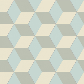 Picture of Bisazza Mosaico - Cementiles Decorations Hex Cubic Iceberg