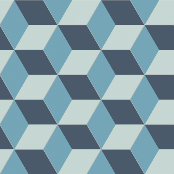 Picture of Bisazza Mosaico - Cementiles Decorations Hex Cubic Pacific