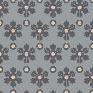 Picture of Bisazza Mosaico - Cementiles Decorations Hex Freeze Titanio