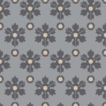 Picture of Bisazza Mosaico - Cementiles Decorations Hex Freeze Titanio