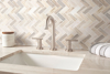 Picture of MS International - Marble Mosaics Herringbone Polished Angora