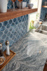 Picture of MS International - Glass Mosaic Other Blue Shimmer