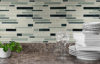 Picture of MS International - Decorative Blends Mosaic Interlocking 12 x 12 Anacapri Blend