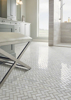 Picture of MS International - Marble Mosaics Herringbone Polished Greecian White