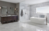 Picture of MS International - Marble 4 x 12 Honed Arabescato Carrara