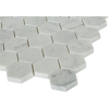 Picture of SOHO Studio Corp - White Carrara Mosaic Hexagon