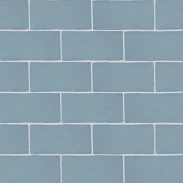 Picture of Nanda Tiles - Maritime 3 x 6 Glossy Folly Blue