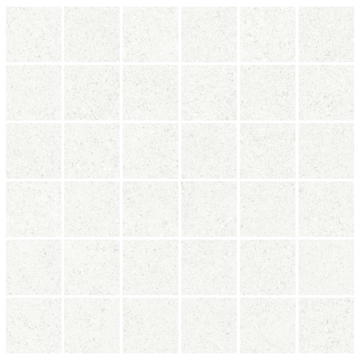 Picture of American Wonder Porcelain - Mars Stone II Mosaic White Dune