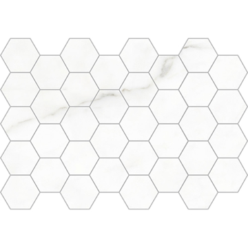 Picture of American Wonder Porcelain - Preeminent II Mosaic Hex White