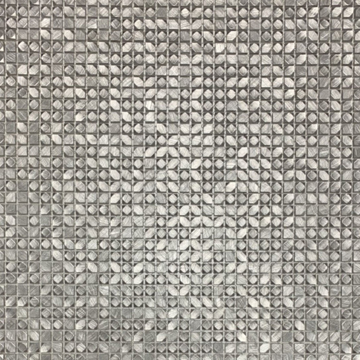 Picture of Bati Orient - Metal Art Mosaics Mini Hexagon Silver Aluminum