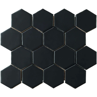 Picture of Marazzi - Artistic Reflections Hex Mosaic Onyx Matte