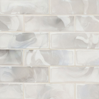 Picture of MS International - Glass Mosaic 2 x 6 Pearla Subway