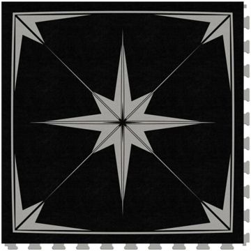 Picture of Perfection Floor Tile - Geo Astral Black