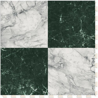 Picture of Perfection Floor Tile - Soda Pop Shop Green Marble 4