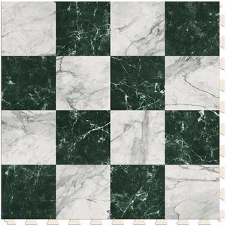 Picture of Perfection Floor Tile - Soda Pop Shop Green Marble 16