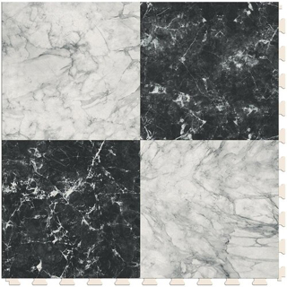 Picture of Perfection Floor Tile - Soda Pop Shop Black Marble 4